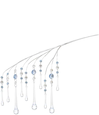 Mark Roberts Holiday Collection Teardrop Jeweled Hanging Spray Pick, Set of 12