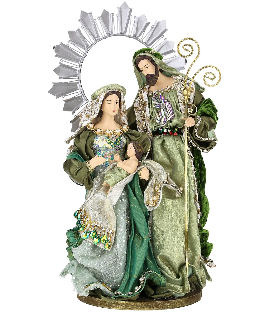 Mark Roberts Holiday Collection Traditional Holy Family Wood Stand Figurine