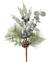 Mark Roberts Holiday Collection Winter Pinecone Pick, Set of 12