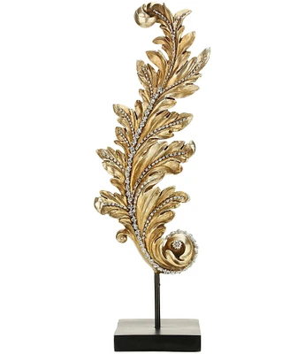 Mark Roberts Jeweled Leaf Finial