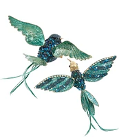Mark Roberts Sparkling Birds, 2-3 Inches Set of 12