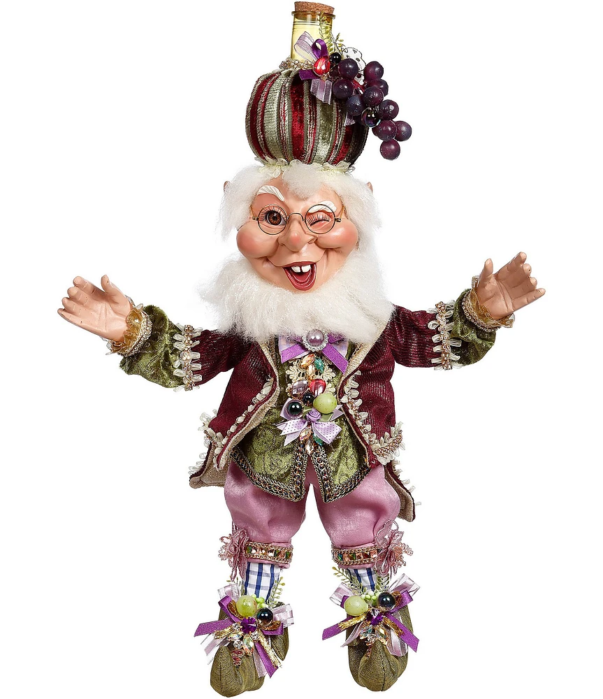 Mark Roberts Wine Tasting Elf Medium Figurine