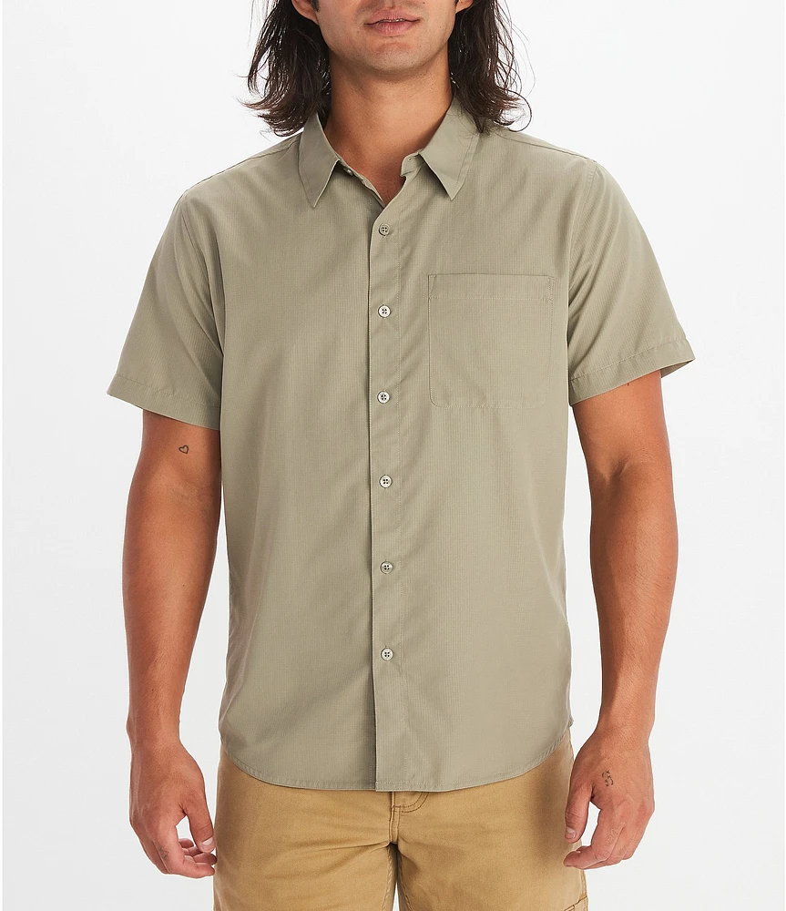 Marmot Aerobora Performance Short Sleeve Woven Shirt