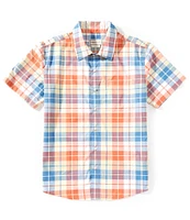 Marmot Air Exchange SolarShield Novelty Plaid Short Sleeve Woven Shirt