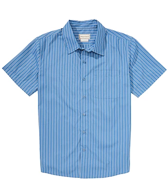 Marmot Air Exchange SolarShield Novelty Stripe Short Sleeve Woven Shirt