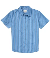 Marmot Air Exchange SolarShield Novelty Stripe Short Sleeve Woven Shirt