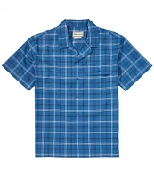 Marmot AirExchange SolarShield Camp Novelty Windowpane Short Sleeve Woven Camp Shirt