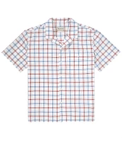 Marmot AirExchange SolarShield Camp Novelty Windowpane Short Sleeve Woven Camp Shirt