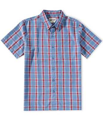 Marmot Eldridge Plaid Check Short Sleeve Woven Shirt
