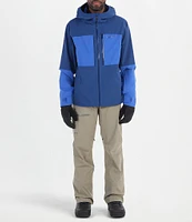 Marmot Long Sleeve Refuge Color Block Hooded Ski Jacket