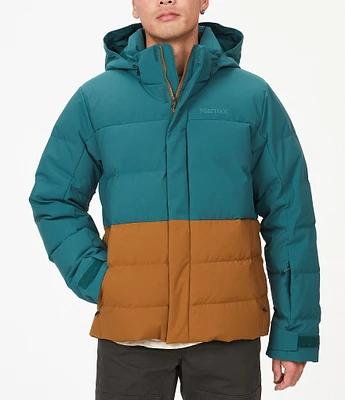 Marmot Long Sleeve Shadow Color Block Hooded Jacket