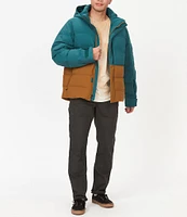 Marmot Long Sleeve Shadow Color Block Hooded Jacket