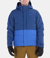 Marmot Long Sleeve Shadow Color Block Hooded Jacket