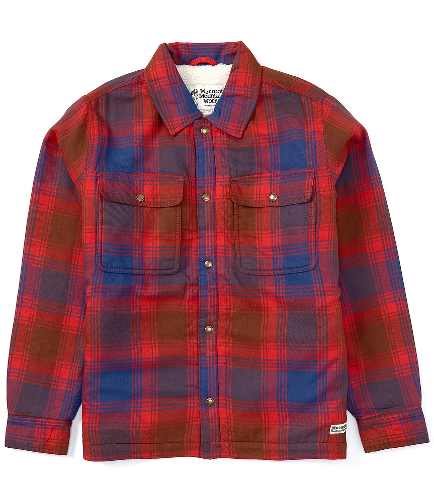 Marmot Ridgefield Sherpa Flannel Shirt Jacket