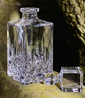 Marquis by Waterford Markham Crystalline Square Decanter & Double Old Fashioned Bar Set