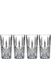 Marquis by Waterford Markham 4-Piece Traditional Crystal Highball Glass Set