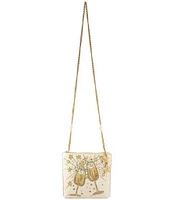 Mary Frances Toast Of The Town Beaded Crossbody Bag