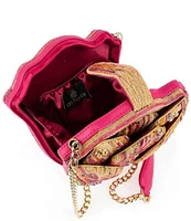 Mary Frances Treasured Tulip Beaded Crossbody Bag