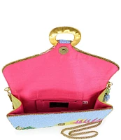 Mary Frances Tropics Beaded Crossbody Bag