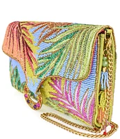 Mary Frances Tropics Beaded Crossbody Bag