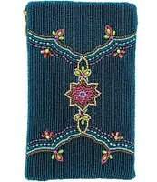 Mary Frances Venice Beaded Crossbody Phone Bag