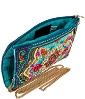 Mary Frances Venice Beaded Crossbody Phone Bag
