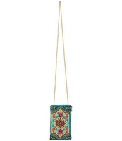 Mary Frances Venice Beaded Crossbody Phone Bag