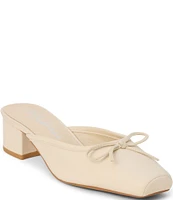 Matisse Basilio Leather Bow Mules