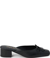 Matisse Basilio Leather Bow Mules