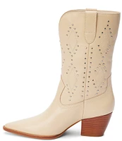 Matisse Cascade Leather Studded Mid Western Boots