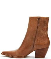 Matisse Caty Vintage Finish Western Inspired Leather Booties