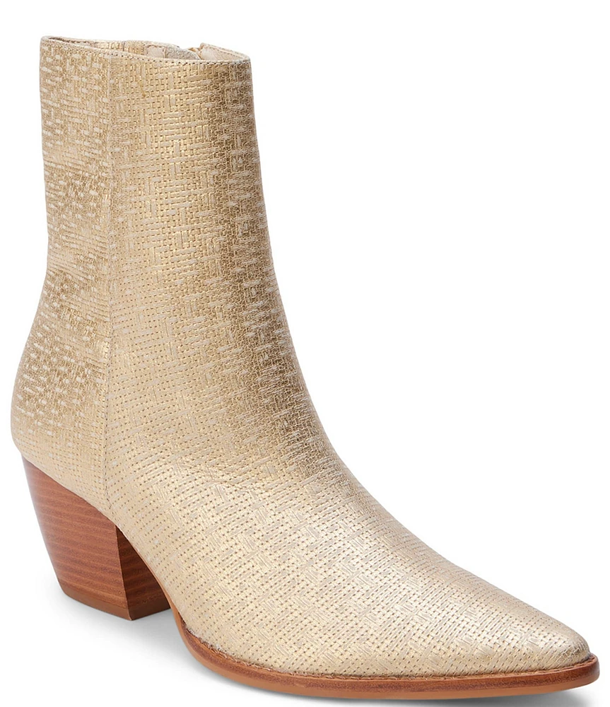 Matisse Caty Woven Leather Western Booties