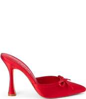 Matisse Instinct Satin Bow Mules