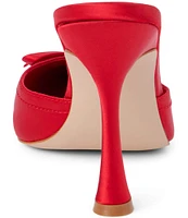 Matisse Instinct Satin Bow Mules