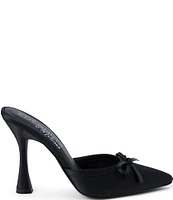 Matisse Instinct Satin Bow Mules