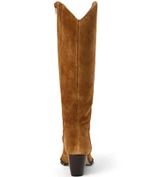 Matisse Judd Suede Western Inspired Tall Boots