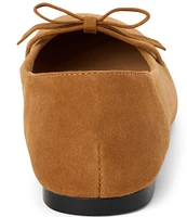 Matisse Missy Suede Ballet Bow Flats