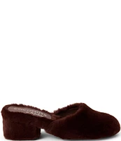 Matisse Teddy Faux Fur Mules