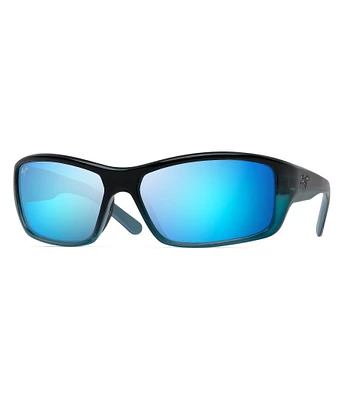 Maui Jim Barrier Reef PolarizedPlus2® Wrap 62mm Sunglasses