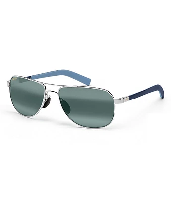 Maui Jim Guardrails PolarizedPlus2® Aviator 58mm Sunglasses