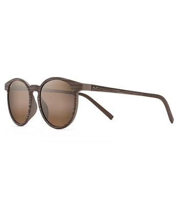 Maui Jim Kiawe PolarizedPlus2® Round 53mm Sunglasses