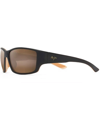 Maui Jim Local Kine PolarizedPlus2® Wrap 61mm Sunglasses