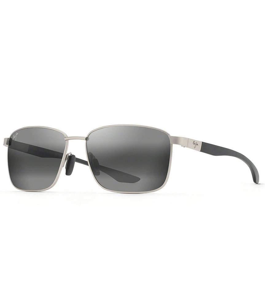 Maui Jim Men's Ka'ala PolarizedPlus2® Square 58mm Sunglasses