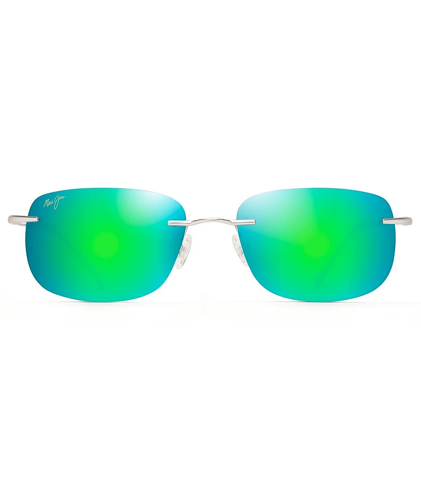 Maui Jim Ohai PolarizedPlus2® Rectangle 59mm Sunglasses