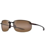 Maui Jim Unisex Ho'okipa XL PolarizedPlus2® 67mm Oval Sunglasses