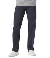 Mavi Matt Ebony Twill Straight Leg Pants