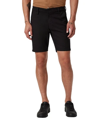 Mavi Noah 9#double; Inseam Black Luxe Twill Shorts