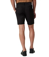 Mavi Noah 9#double; Inseam Black Luxe Twill Shorts