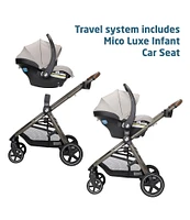 Maxi Cosi Zelia Luxe 5-in-1 Stroller & Micro Luxe Infant Car Seat Travel System