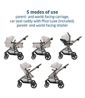 Maxi Cosi Zelia Luxe 5-in-1 Stroller & Micro Luxe Infant Car Seat Travel System